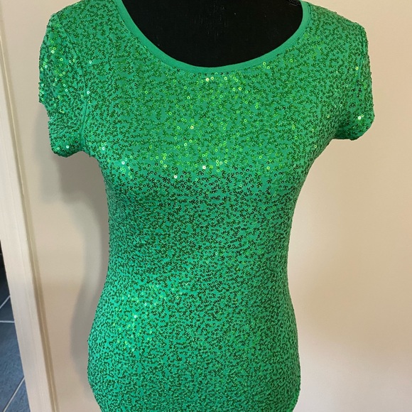 INC sparkly sequin top - Picture 1 of 5
